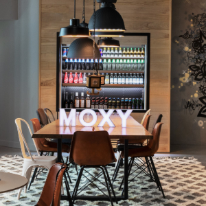 Lobby © Moxy Lyon Airport